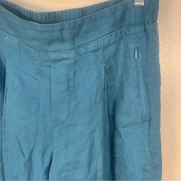 Athleta Playa Linen Wide Leg Crop Pants - Picture 11 of 11